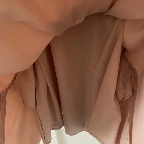 GAL MEETS GLAM blush fit and flare mini dress with short sleeves size 2 - Picture 7 of 14